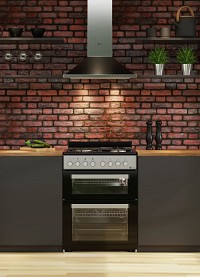 ΚΟΥΖΙΝΑ ΜΙΚΤΗ TGS 8001 IX DOUBLE-CAVITY