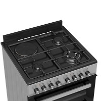 ΚΟΥΖΙΝΑ ΜΙΚΤΗ TGS 8001 IX DOUBLE-CAVITY