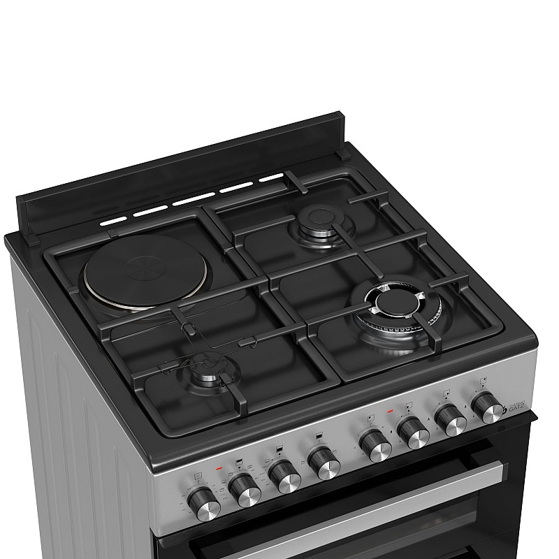 ΚΟΥΖΙΝΑ ΜΙΚΤΗ TGS 8001 IX DOUBLE-CAVITY