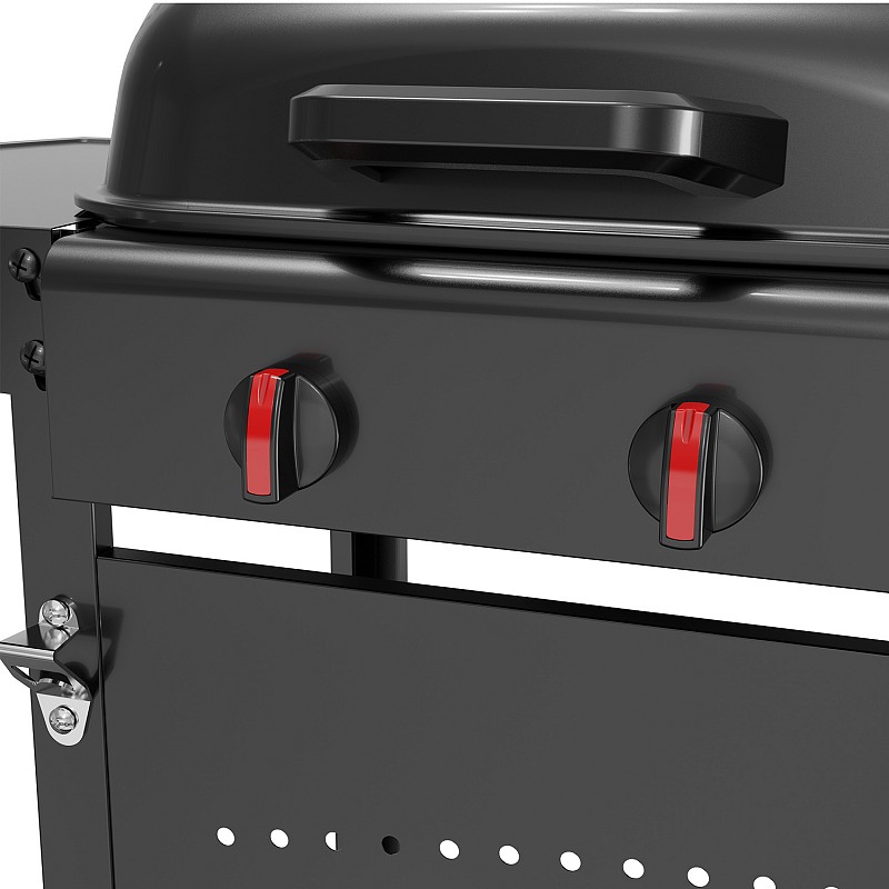 BBQ ΥΓΡΑΕΡΙΟΥ GS GRILL 2 + PLANCHA 8kW